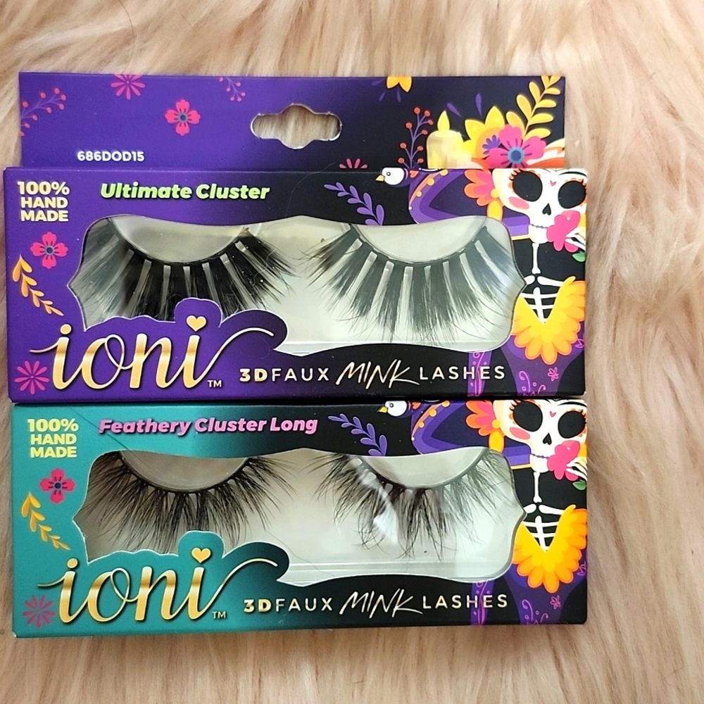 BOGO!! Brand New IONI 3D Mink False Lashes